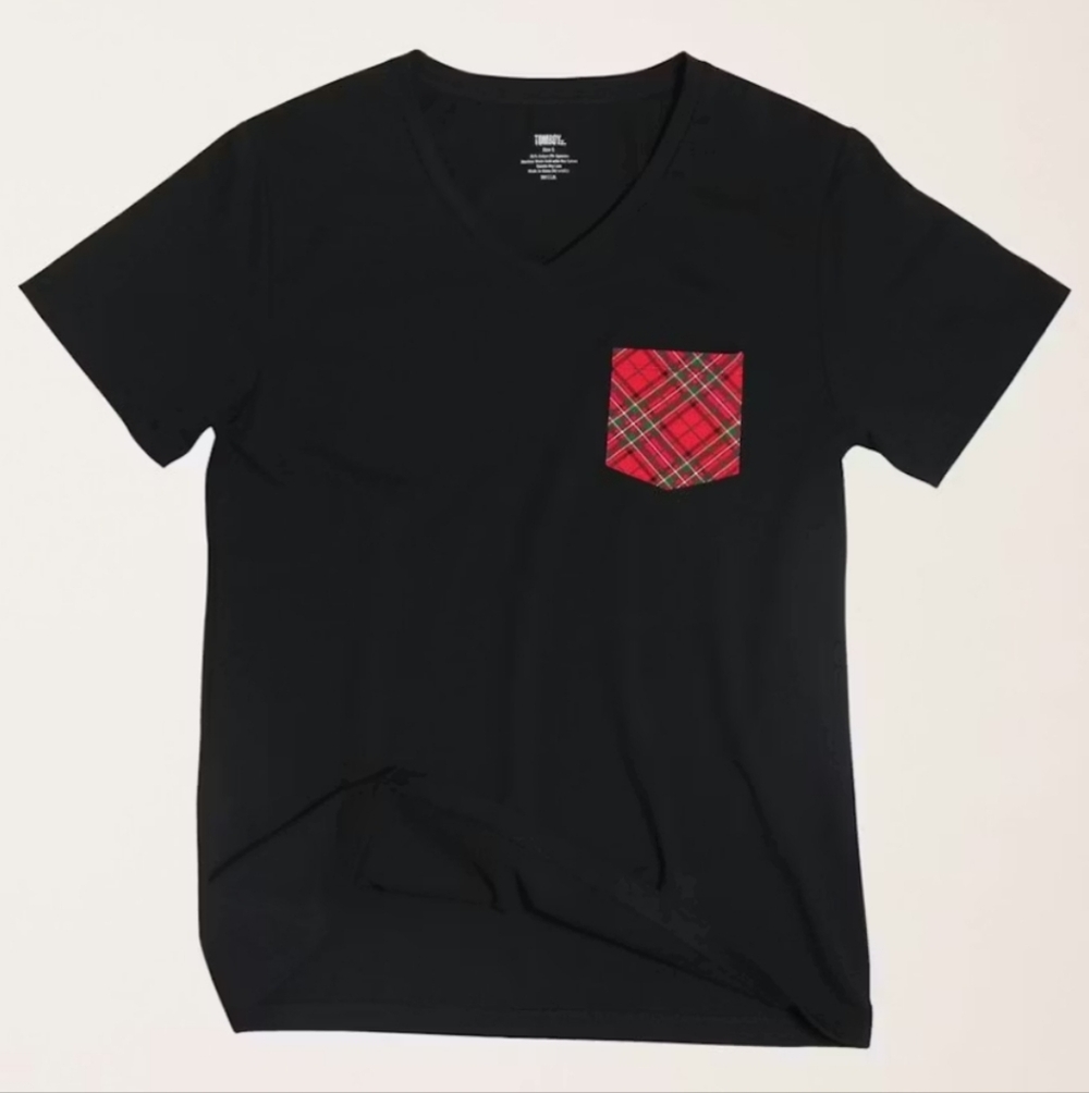 Tomboyx Tartan V-Neck Pocket Shirt